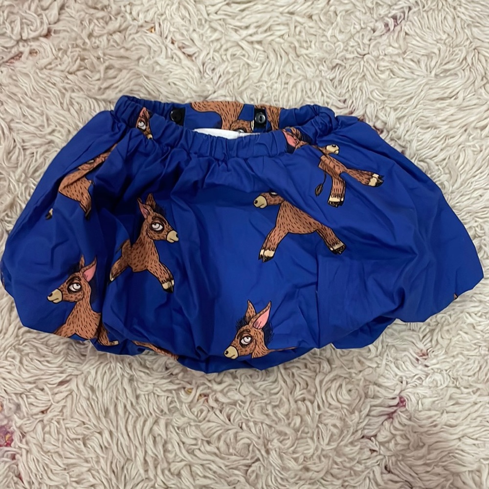 Mini rodini puff donkey skirt size 92/98